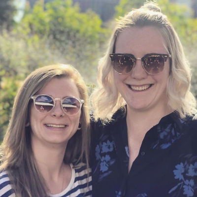 Lisa und Emy von Drahtseilakt